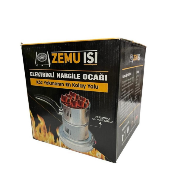 Zemu Isi Elektrikli Köz Ocağı – Hızlı ve Güçlü Nargile Közü Hazırlama