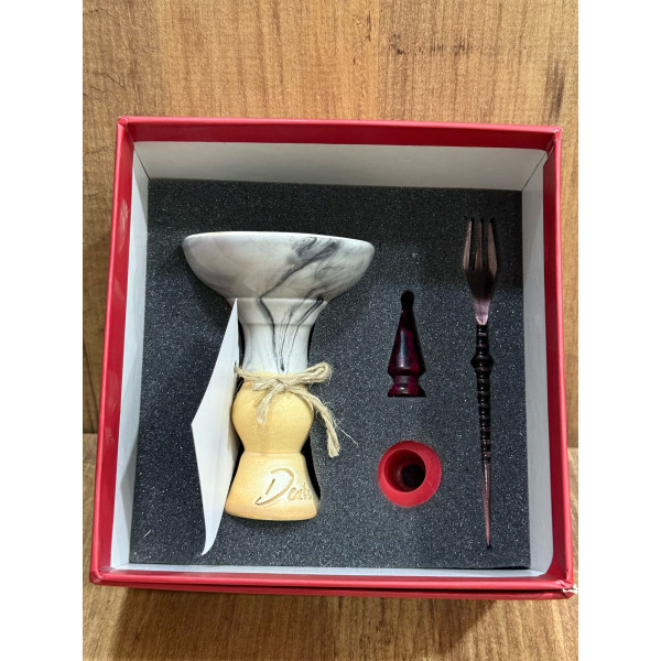 Denti Lüle Çatal Seti Mermer – Zarif Tasarım ve Yüksek Performans